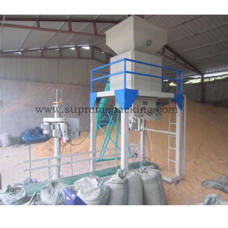Grain Weighing Machine with Ba